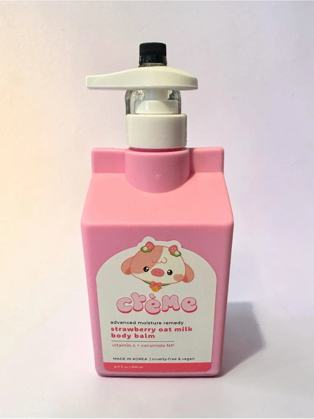 Strawberry Oat Milk Body Balm - Pink